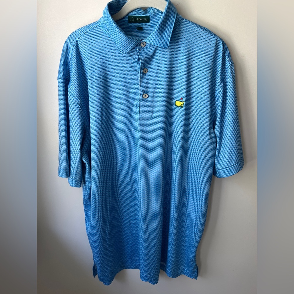 Peter Millar 2026 Masters Golf Polo Shirt Medium M - Picture 2 of 6